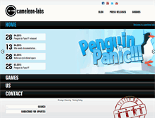 Tablet Screenshot of cameleon-labs.com